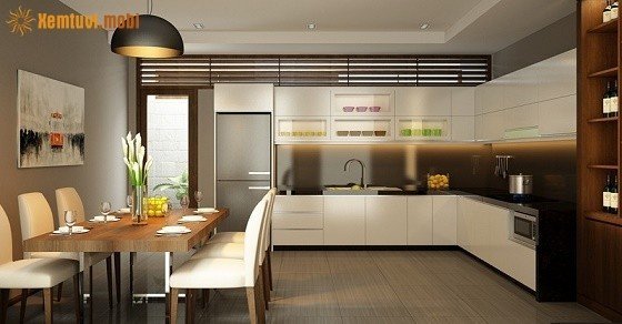 Thiết kế phong thủy phòng bếp và phòng vệ sinh tốt và tiện lợi