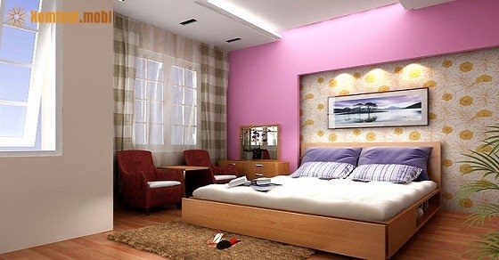 Giường ngủ vợ chồng theo phong thủy