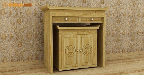 Kích thước bàn thờ trong gia đình