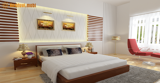 Bố trí phong thủy phòng ngủ vợ chồng theo mệnh Ngũ hành