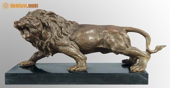 Sư tử đồng trang trí