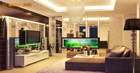 Phong thủy phòng khách cho người mệnh Thủy