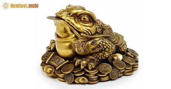 Vật phẩm phong thủy trong kinh doanh Cóc ngậm tiền