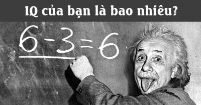 Trắc nghiệm chỉ số IQ