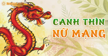 Tử vi trọn đời tuổi Canh Thìn nữ mạng sinh năm 2000, 1940, 2060