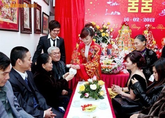 Ngày cưới hỏi của các cặp uyên ương