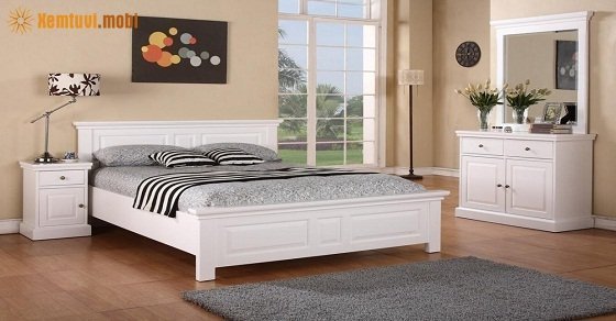 Hướng tốt nhất cho giường ngủ là hướng Nam – Bắc