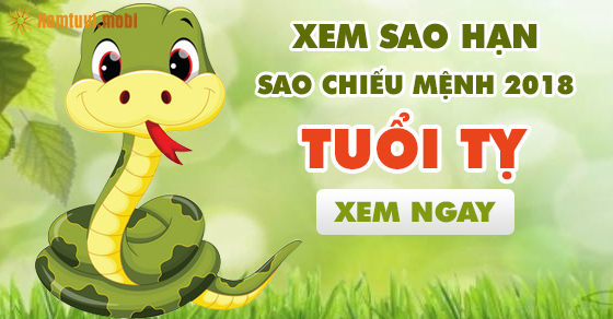 Xem sao hạn cho người tuổi Tị năm 2018