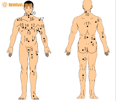 Nốt ruồi ở mông phải đàn ông là người rất khôn khéo, giỏi giao tiếp Nốt ruồi ở mông phải đàn ông là người rất khôn khéo, giỏi giao tiếp