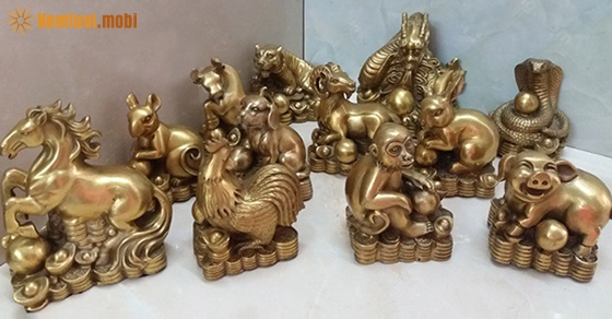 Linh vật phong thủy theo tuổi