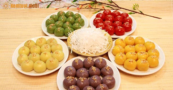 Bánh trôi nước không thể thiếu trong ngày Rằm tháng Giêng Bánh trôi nước không thể thiếu trong ngày Rằm tháng Giêng