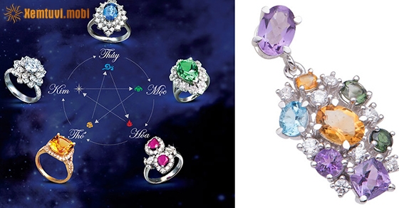 Nhẫn phong thủy theo mệnh