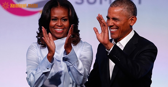 Vợ chồng cựu tổng thống Mỹ Obama cũng sở hữu tướng phu thê.