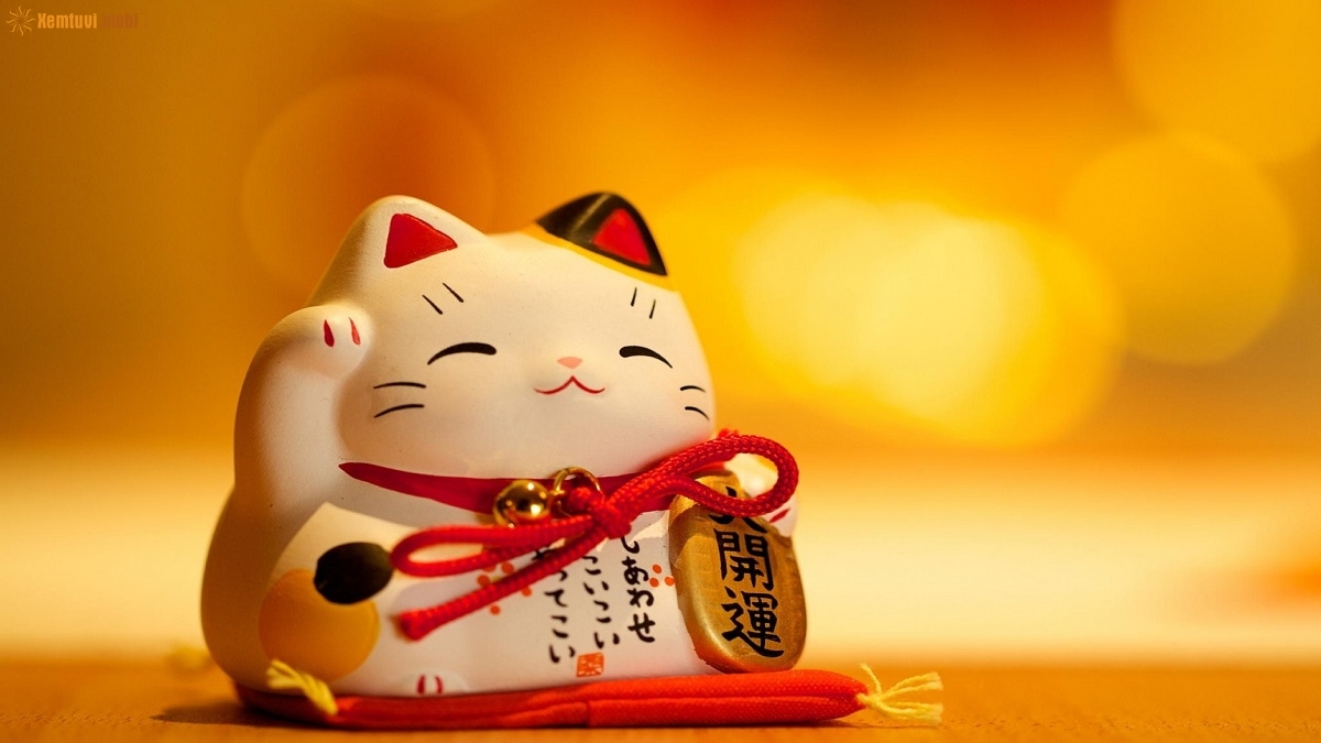 Mèo Thần Tài Nhật Bản phong thủy giúp cả năm may mắn