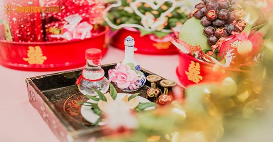 Mâm lễ dạm ngõ