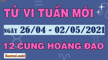 Tử vi tuần mới của 12 cung hoàng đạo từ ngày 26/4 đến 2/5/2021