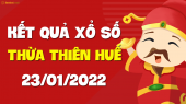 XSTTH 23/1 - Xổ số tỉnh Thừa Thiên Huế ngày 23 tháng 1 năm 2022 - SXTTH 23/1