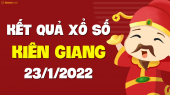 XSKG 23/1 - Xổ số Kiên Giang ngày 23 tháng 1 năm 2022 - SXKG 23/1