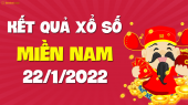 XSMN 22/1 - SXMN 22/1 - KQXSMN 22/1 - Xổ số miền Nam ngày 22 tháng 1 năm 2022