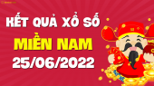 XSMN 25/6 - SXMN 25/6 - KQXSMN 25/6 - Xổ số miền Nam ngày 25 tháng 6 năm 2022