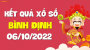 XSBDI 6/10 - Xổ số Bình Định ngày 6 tháng 10 năm 2022 - SXBDI 6/10