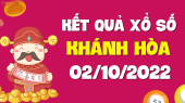XSKH 2/10 - Xổ số Khánh Hòa ngày 2 tháng 10 năm 2022 - SXKH 2/10
