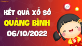 XSQB 6/10 - Xổ số Quảng Bình ngày 6 tháng 10 năm 2022 - SXQB 6/10