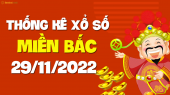 XSMB 29/11 - SXMB 29/11 - KQXSMB 29/11 - Xổ số miền Bắc ngày 29 tháng 11 năm 2022