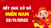 XSMN 22/11 - SXMN 22/11 - KQXSMN 22/11 - Xổ số miền Nam ngày 22 tháng 11 năm 2022