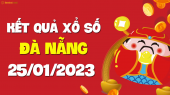 XSDNG 25/1 - Xổ số Đà Nẵng ngày 25 tháng 1 năm 2023 - SXDNG 25/1