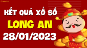 XSLA 28/1 - Xổ số Long An ngày 28 tháng 1 năm 2023 - SXLA 28/1