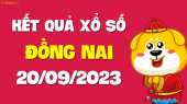 XSDN 20/9 - Xổ số Đồng Nai ngày 20 tháng 9 năm 2023 - SXDN 20/9