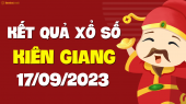 XSKG 17/9 - Xổ số Kiên Giang ngày 17 tháng 9 năm 2023 - SXKG 17/9