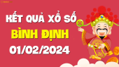 XSBDI 1/2 - Xổ số Bình Định ngày 1 tháng 2 năm 2024 - SXBDI 1/2