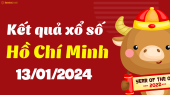 XSHCM 13/1 - Xổ số Hồ Chí Minh ngày 13 tháng 1 năm 2024 - SXHCM 13/1