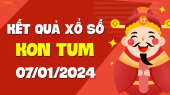 XSKT 7/1 - Xổ số Kon Tum ngày 7 tháng 1 năm 2024 - SXKT 7/1