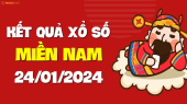 XSMN 24/1 - SXMN 24/1 - KQXSMN 24/1 - Xổ số miền Nam ngày 24 tháng 1 năm 2024