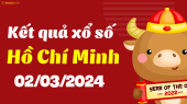XSHCM 2/3 - Xổ số Hồ Chí Minh ngày 2 tháng 3 năm 2024 - SXHCM 2/3