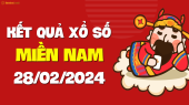 XSMN 28/2 - SXMN 28/2 - KQXSMN 28/2 - Xổ số miền Nam ngày 28 tháng 2 năm 2024