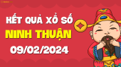 XSNT 9/2 - Xổ số Ninh Thuận ngày 9 tháng 2 năm 2024 - SXNT 9/2