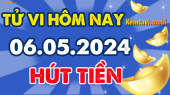 Tử vi ngày 6/5/2024 của 12 con giáp thứ 2: Ngọ cố gắng, Thân cần cẩn thận