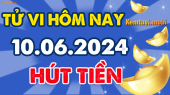 Tử vi ngày 10/6/2024 của 12 con giáp thứ 2: Mão mệt mỏi, Tuất vui vẻ