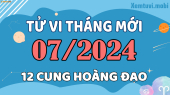 Tử vi tháng 7/2024 của 12 cung hoàng đạo: Bọ Cạp tự tin, Song Ngư hoang mang