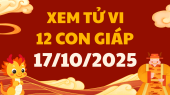Xem tử vi 12 con giáp ngày 17/10 - Bói tử vi của 12 con giáp tài lộc