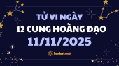 Tử vi 12 cung hoàng đạo thứ 3 ngày 11/11/2025: Song Tử năng động và sáng tạo