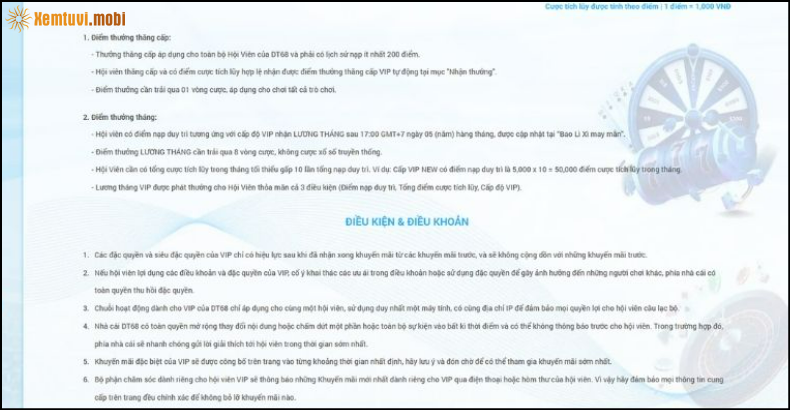 Quyền lợi đặc biệt dành cho thành viên VIP Quyền lợi đặc biệt dành cho thành viên VIP