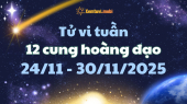 Tử vi tuần mới 12 cung hoàng đạo 24/11 - 30/11/2025: Sử Tử tự tin, quyết đoán