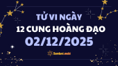 Tử vi 12 cung hoàng đạo thứ 3 ngày 2/12/2025: Song Tử phấn chấn, sáng tạo