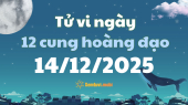Tử vi 12 cung hoàng đạo chủ nhật ngày 14/12/2025: Sư Tử tràn đầy năng lượng
