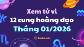 Tử vi tháng 01/2026 của 12 cung hoàng đạo: Dự đoán biến động của 12 chòm sao